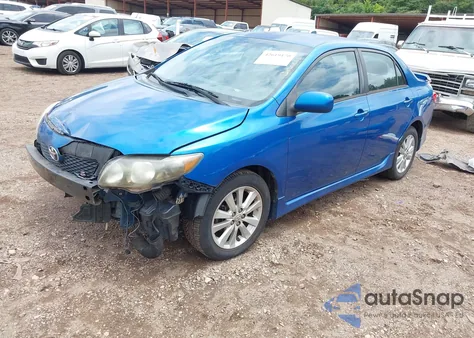 2010 Toyota Corolla S from USA, damaged, VIN 2T1BU4EE2AC527862
